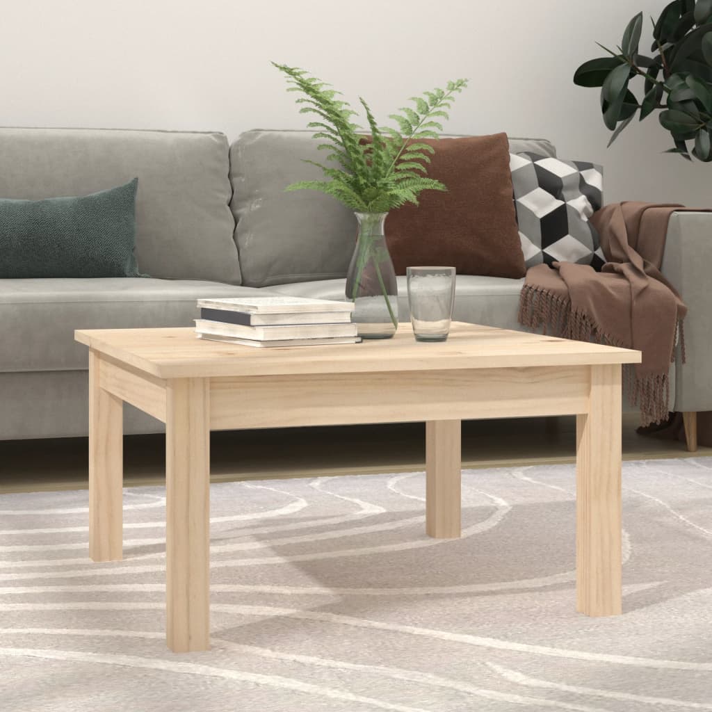 vidaXL Măsuță de cafea, 55x55x30 cm, lemn masiv de pin vidaXL Măsuță de cafea, 55x55x30 cm, lemn masiv de pin