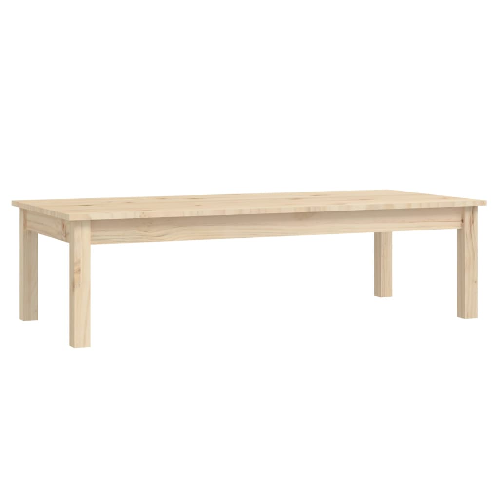vidaXL Măsuță de cafea, 110x50x30 cm, lemn masiv de pin vidaXL Măsuță de cafea, 110x50x30 cm, lemn masiv de pin