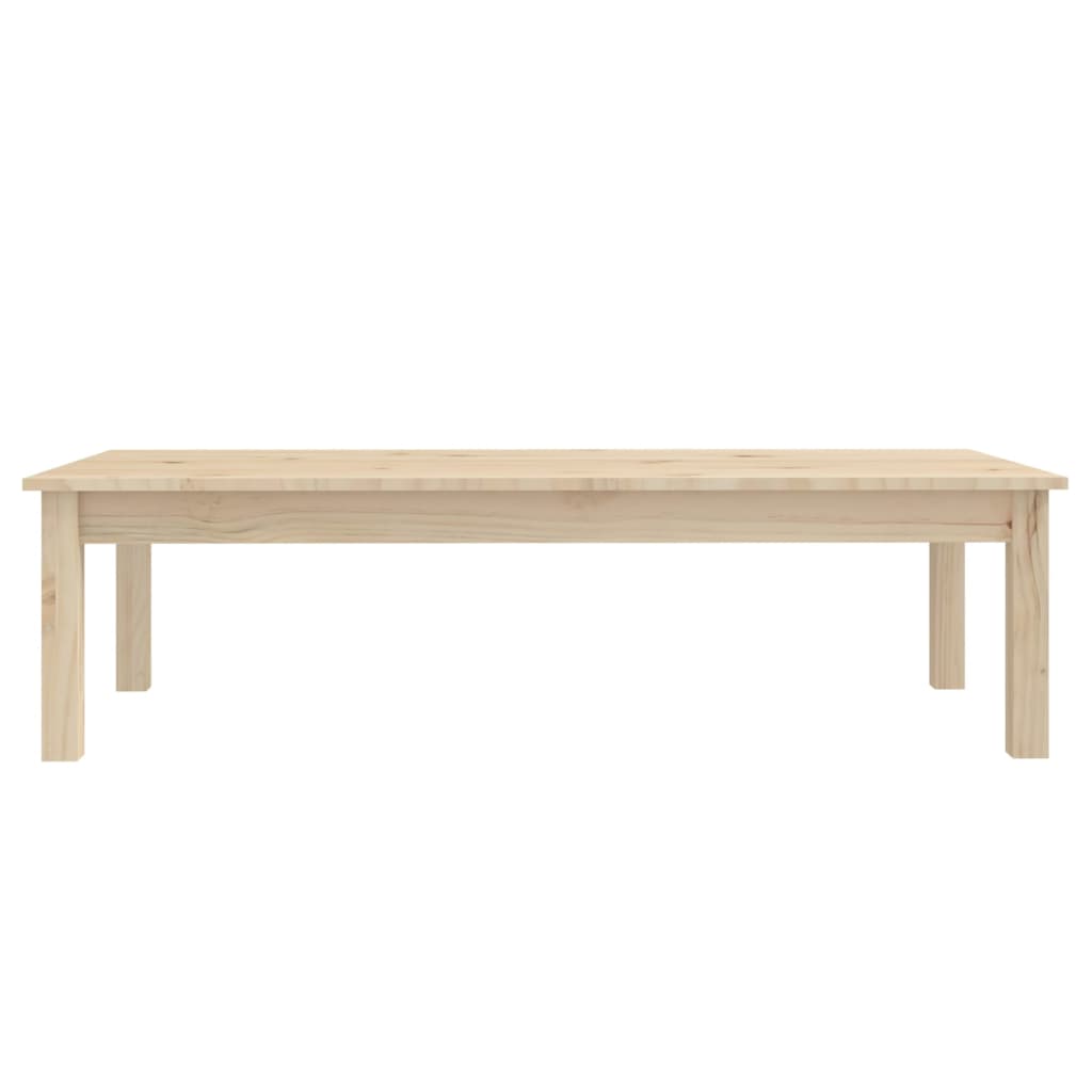vidaXL Măsuță de cafea, 110x50x30 cm, lemn masiv de pin vidaXL Măsuță de cafea, 110x50x30 cm, lemn masiv de pin