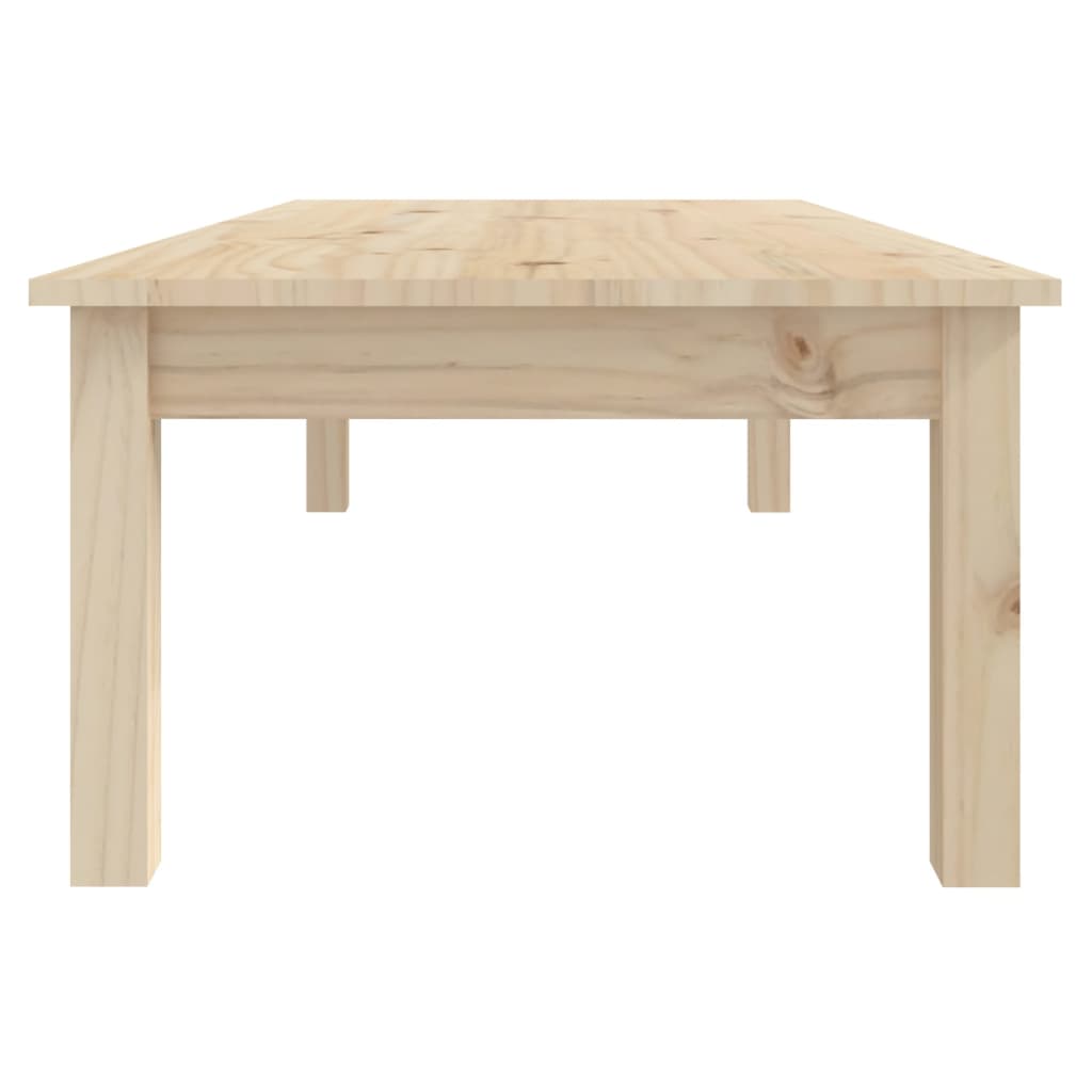 vidaXL Măsuță de cafea, 110x50x30 cm, lemn masiv de pin vidaXL Măsuță de cafea, 110x50x30 cm, lemn masiv de pin