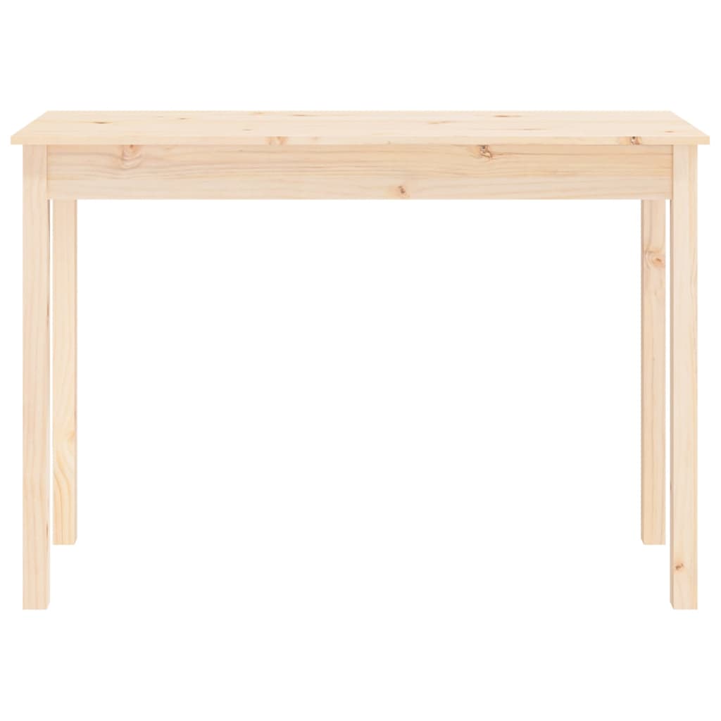 vidaXL Masă consolă, 110x40x75 cm, lemn masiv de pin