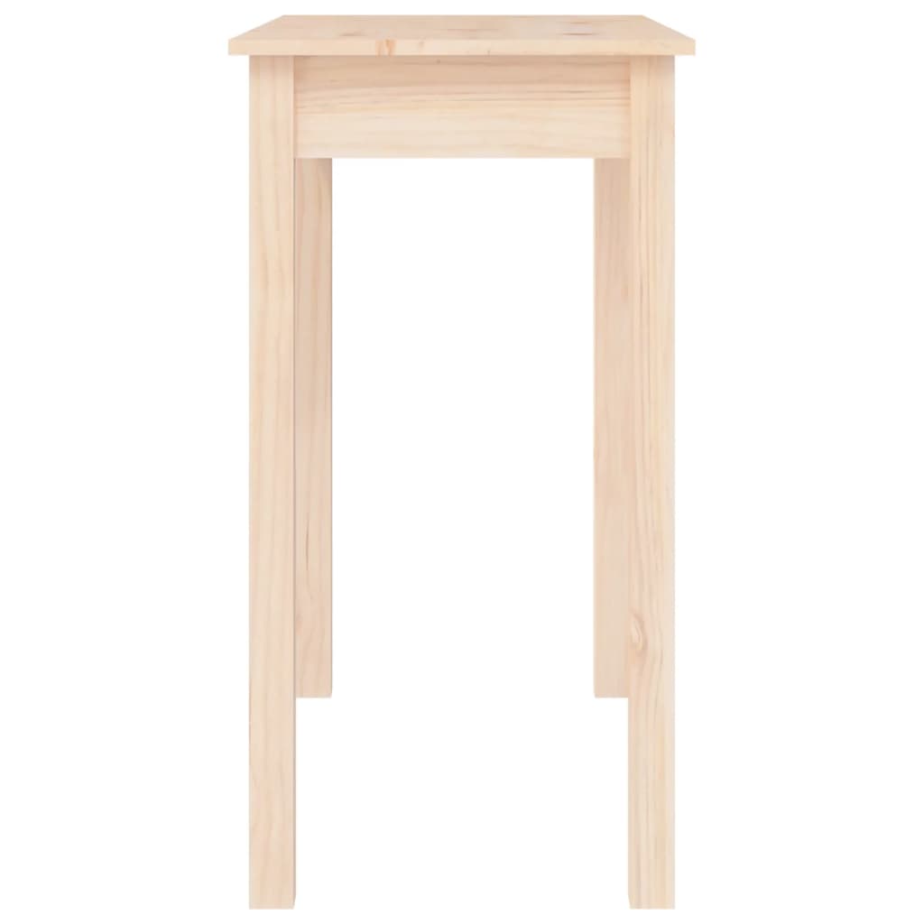 vidaXL Masă consolă, 80x40x75 cm, lemn masiv de pin vidaXL Masă consolă, 80x40x75 cm, lemn masiv de pin