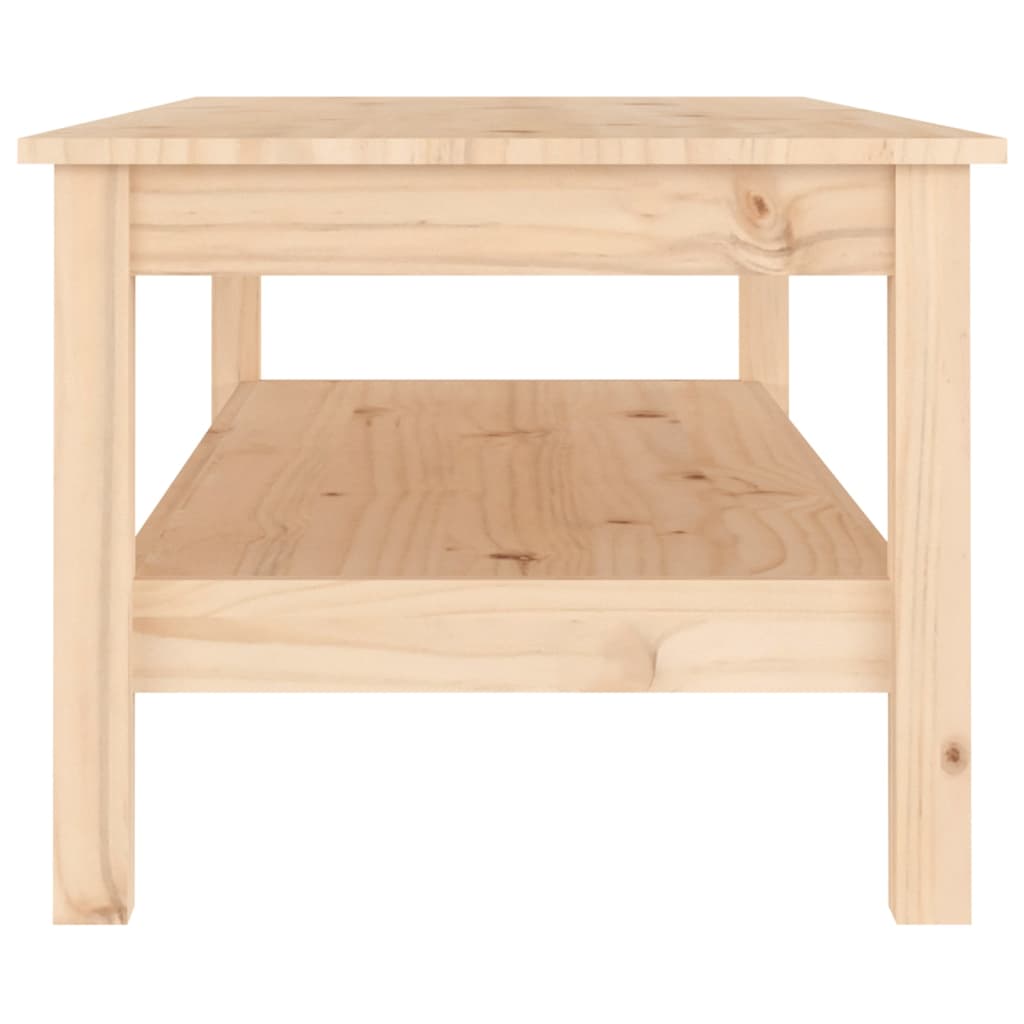 vidaXL Măsuță de cafea, 110x50x40 cm, lemn masiv de pin vidaXL Măsuță de cafea, 110x50x40 cm, lemn masiv de pin