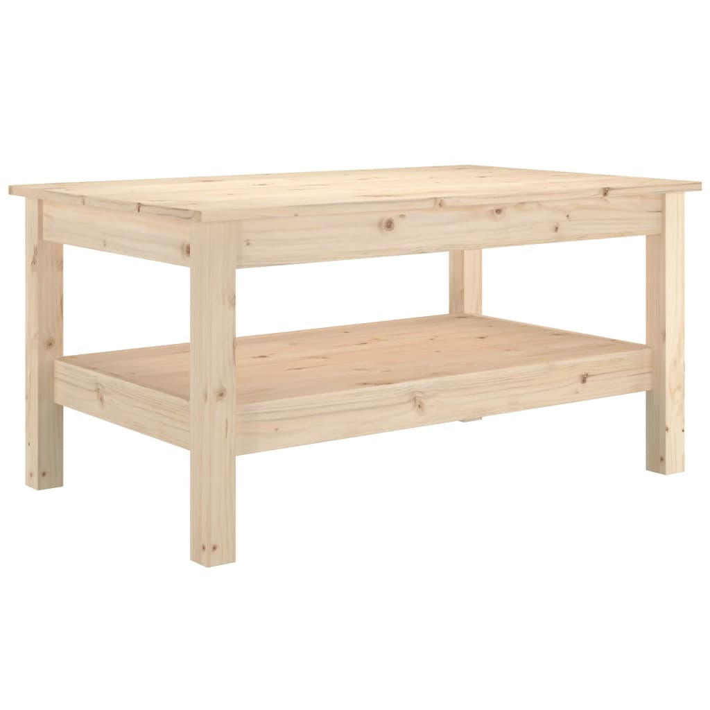 vidaXL Măsuță de cafea, 80x50x40 cm, lemn masiv de pin vidaXL Măsuță de cafea, 80x50x40 cm, lemn masiv de pin