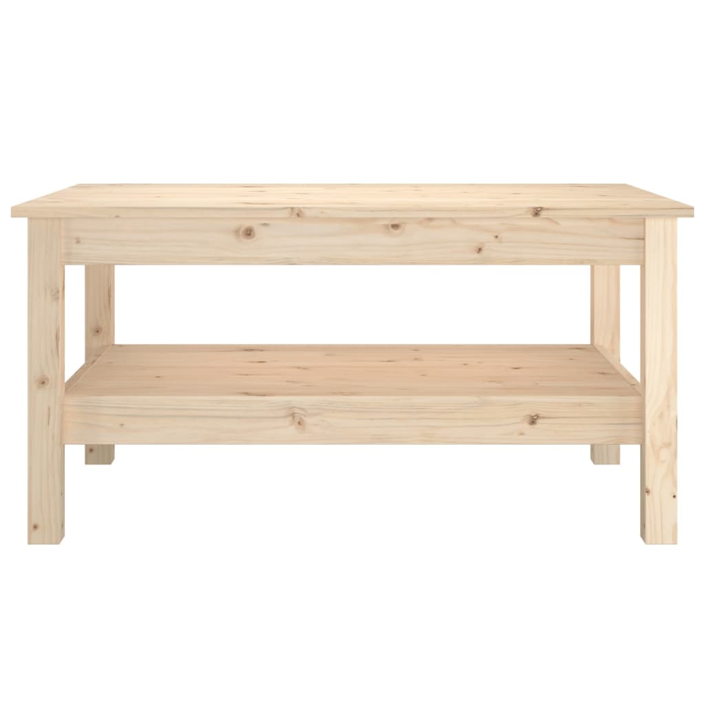 vidaXL Măsuță de cafea, 80x50x40 cm, lemn masiv de pin vidaXL Măsuță de cafea, 80x50x40 cm, lemn masiv de pin