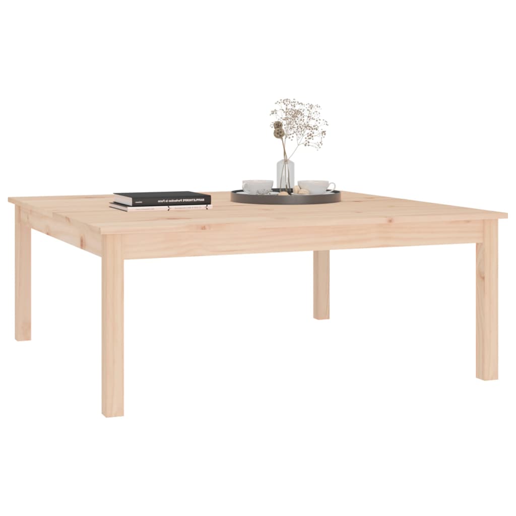 vidaXL Măsuță de cafea, 100x100x40 cm, lemn masiv de pin vidaXL Măsuță de cafea, 100x100x40 cm, lemn masiv de pin