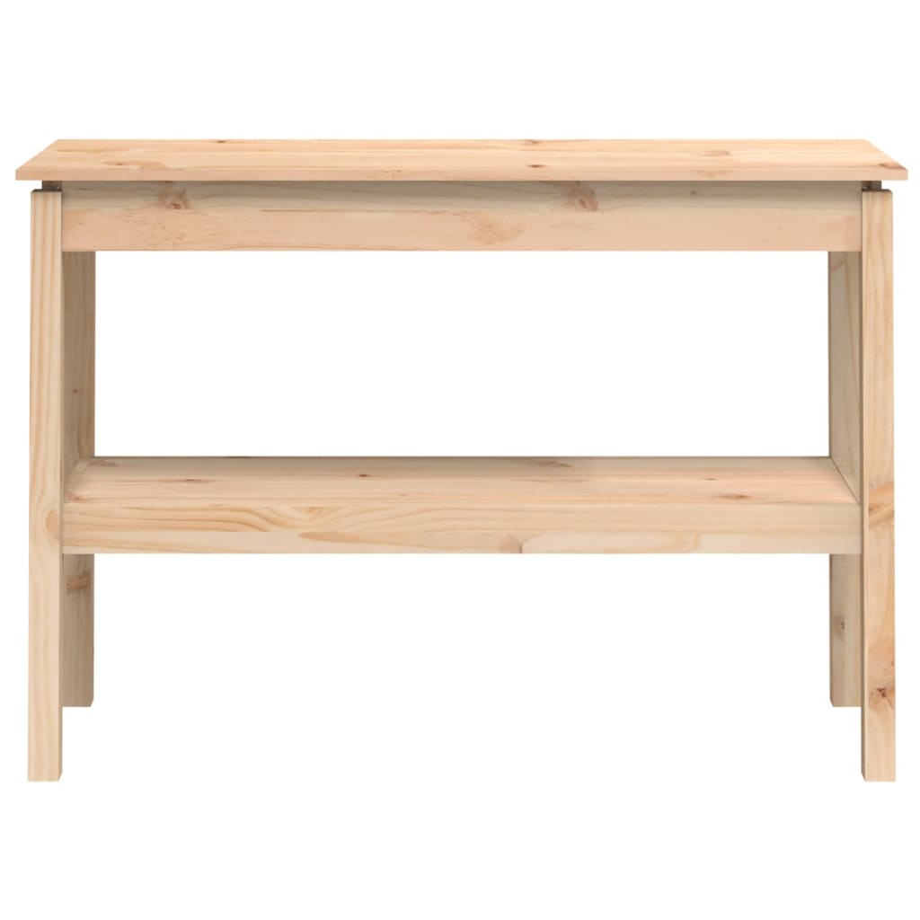 vidaXL Masă consolă, 110x40x75 cm, lemn masiv de pin vidaXL Masă consolă, 110x40x75 cm, lemn masiv de pin