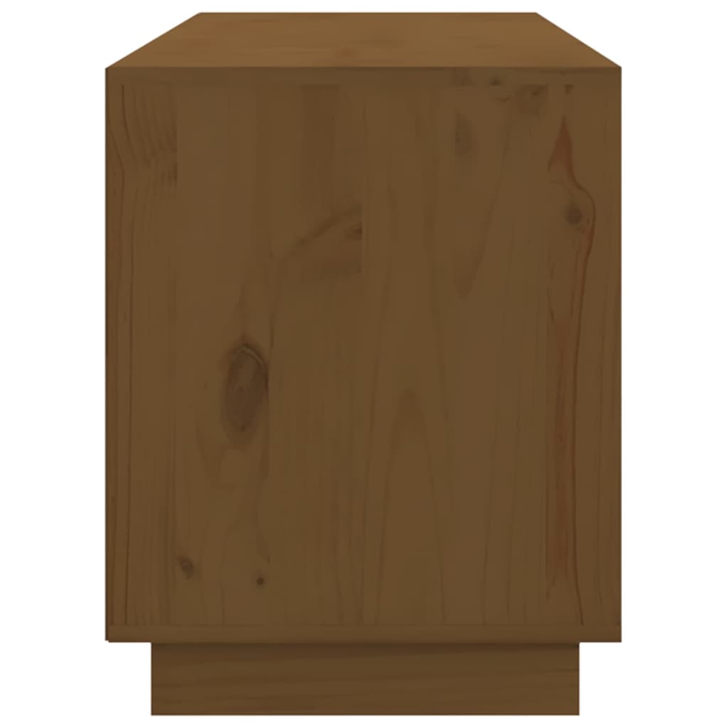 vidaXL Comodă TV, maro miere, 176x37x47,5 cm, lemn masiv de pin vidaXL Comodă TV, maro miere, 176x37x47,5 cm, lemn masiv de pin