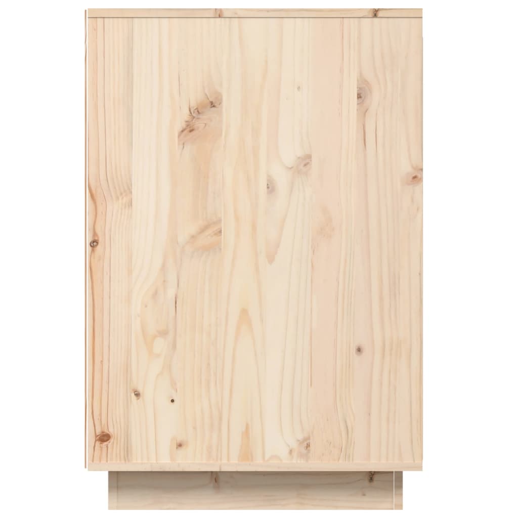 vidaXL Birou, 140x50x75 cm, lemn masiv de pin