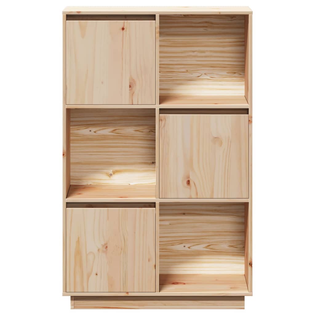 vidaXL Dulap înalt, 74x35x117 cm, lemn masiv de pin vidaXL Dulap înalt, 74x35x117 cm, lemn masiv de pin