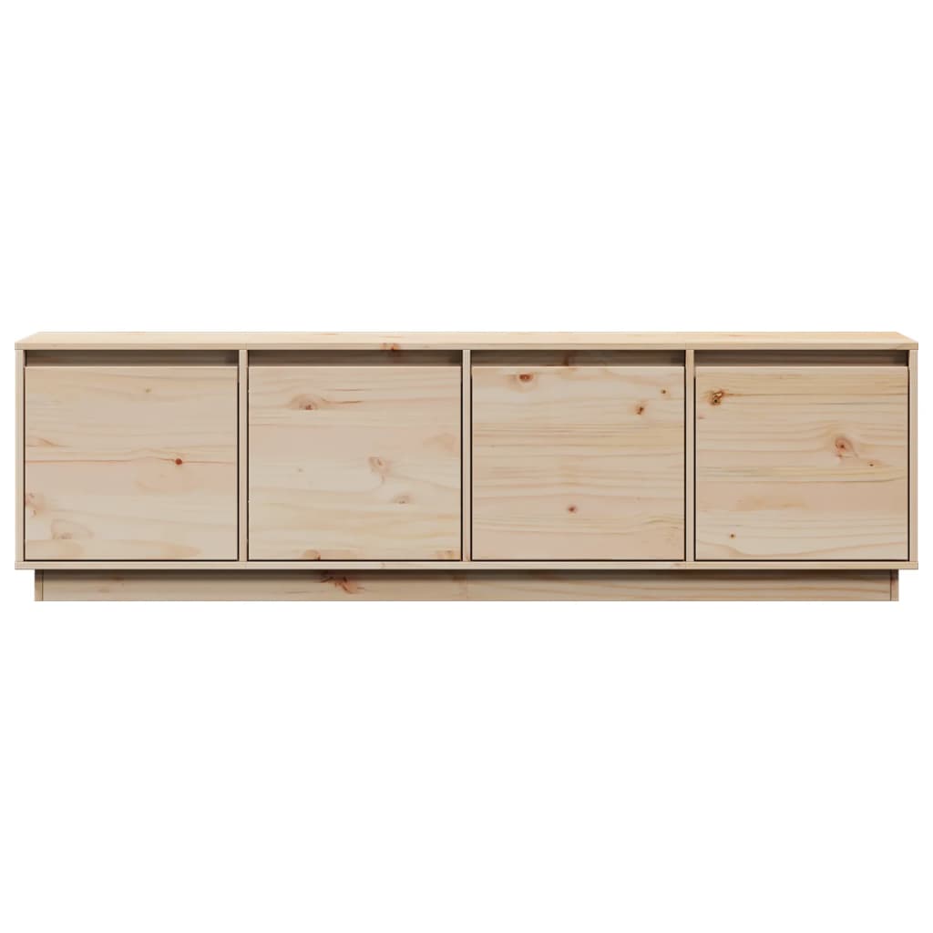 vidaXL Comodă TV, 156x37x45 cm, lemn masiv de pin