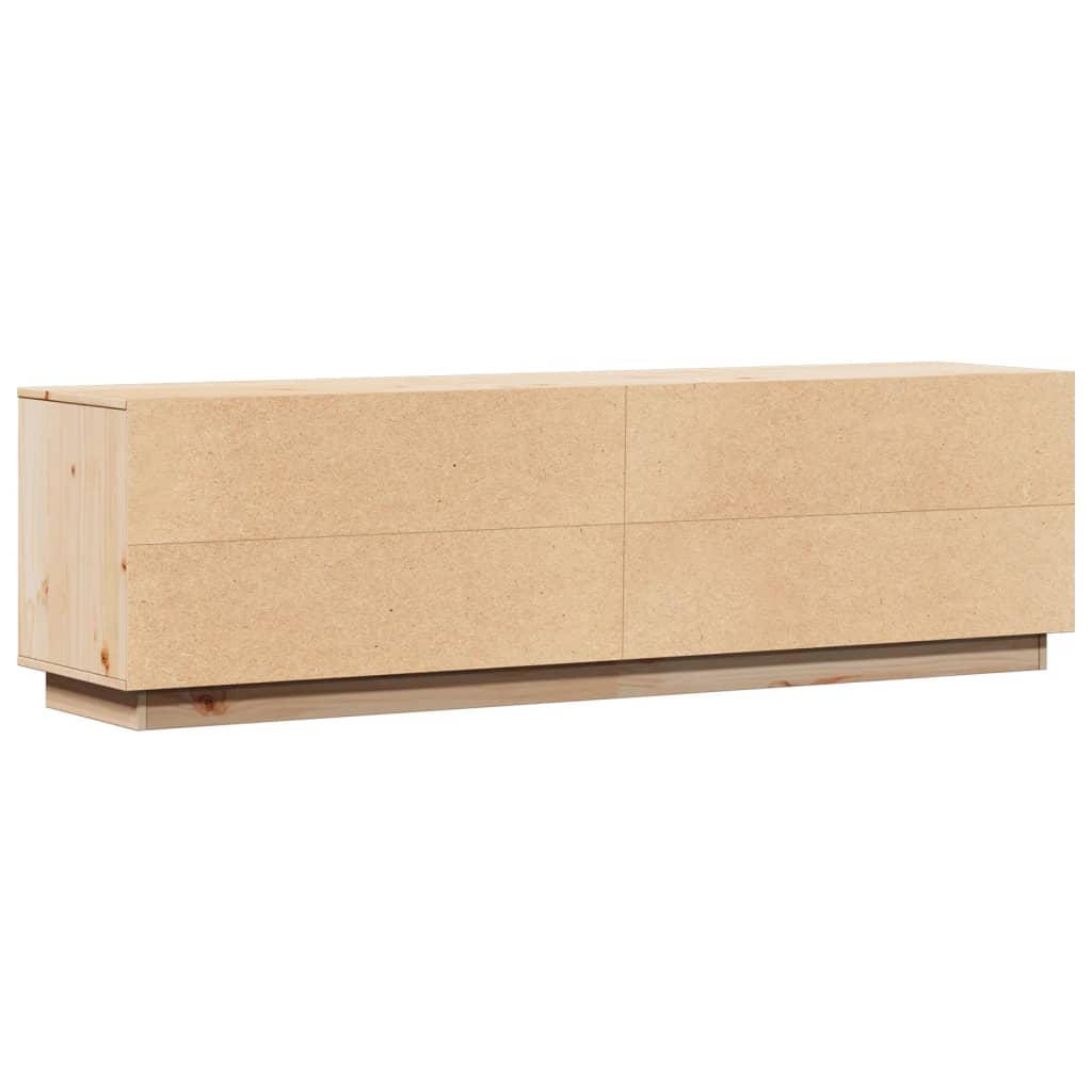 vidaXL Comodă TV, 156x37x45 cm, lemn masiv de pin