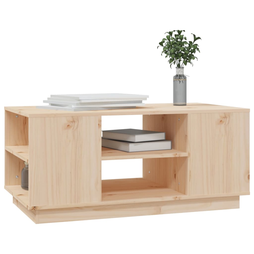 vidaXL Măsuță de cafea, 90x49x40,5 cm, lemn masiv de pin vidaXL Măsuță de cafea, 90x49x40,5 cm, lemn masiv de pin