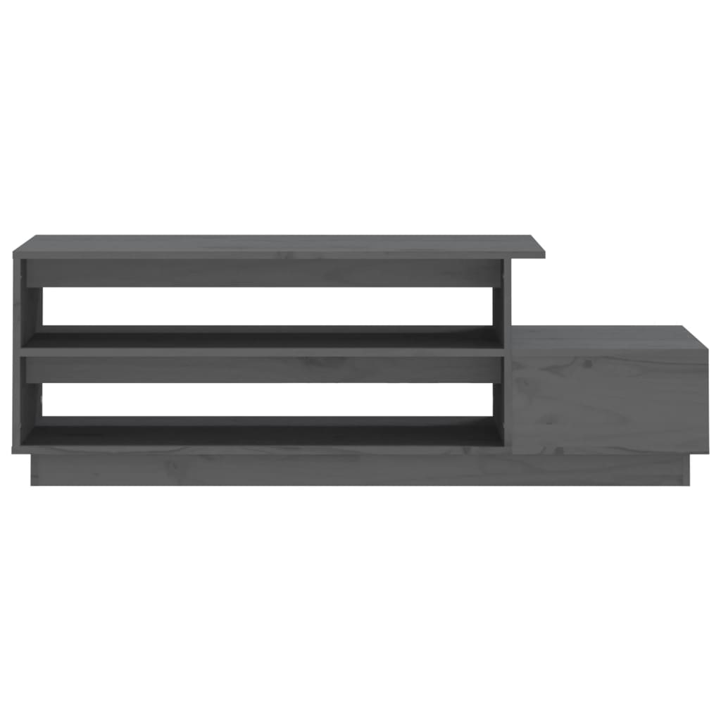 vidaXL Măsuță de cafea, gri, 120x50x40,5 cm, lemn masiv de pin vidaXL Măsuță de cafea, gri, 120x50x40,5 cm, lemn masiv de pin