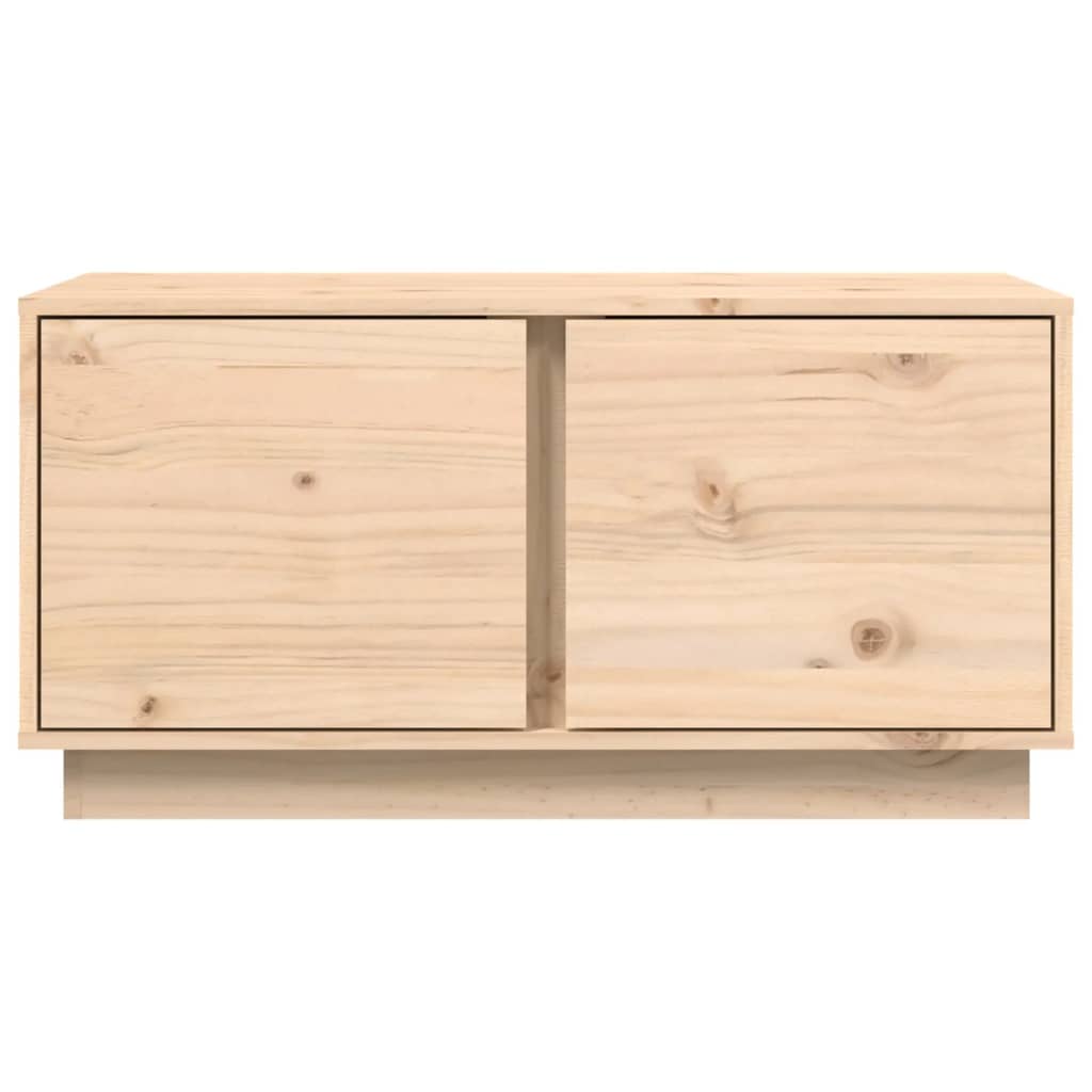 vidaXL Măsuță de cafea, 80x50x40 cm, lemn masiv de pin vidaXL Măsuță de cafea, 80x50x40 cm, lemn masiv de pin