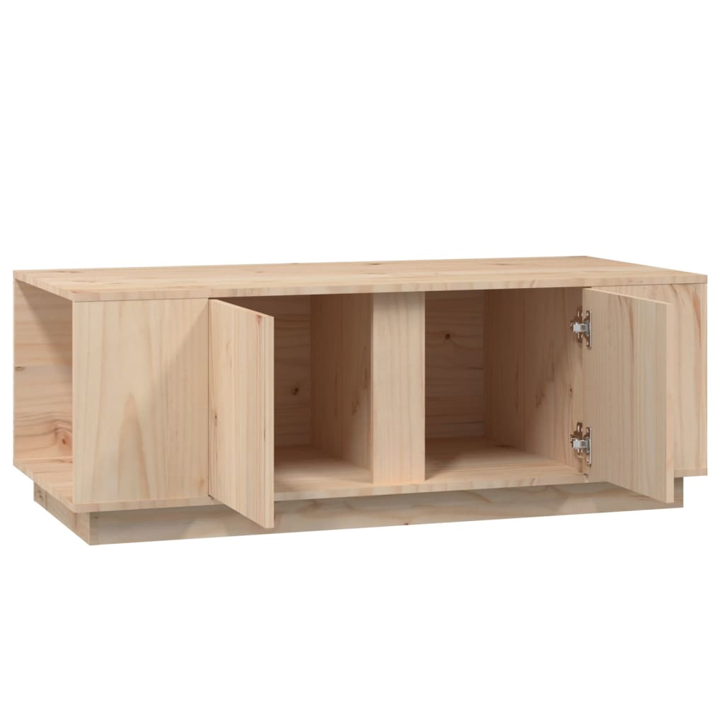 vidaXL Măsuță de cafea, 110x50x40 cm, lemn masiv de pin vidaXL Măsuță de cafea, 110x50x40 cm, lemn masiv de pin