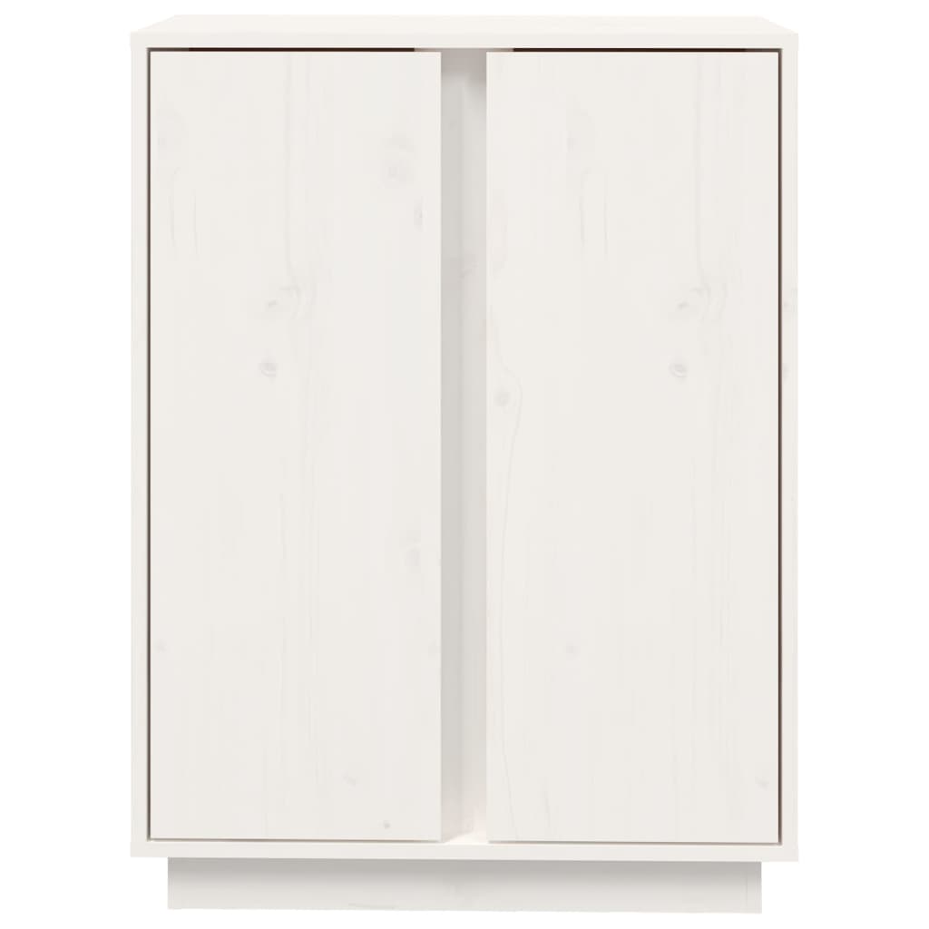 vidaXL Servantă, alb, 60x35x80 cm, lemn masiv de pin vidaXL Servantă, alb, 60x35x80 cm, lemn masiv de pin