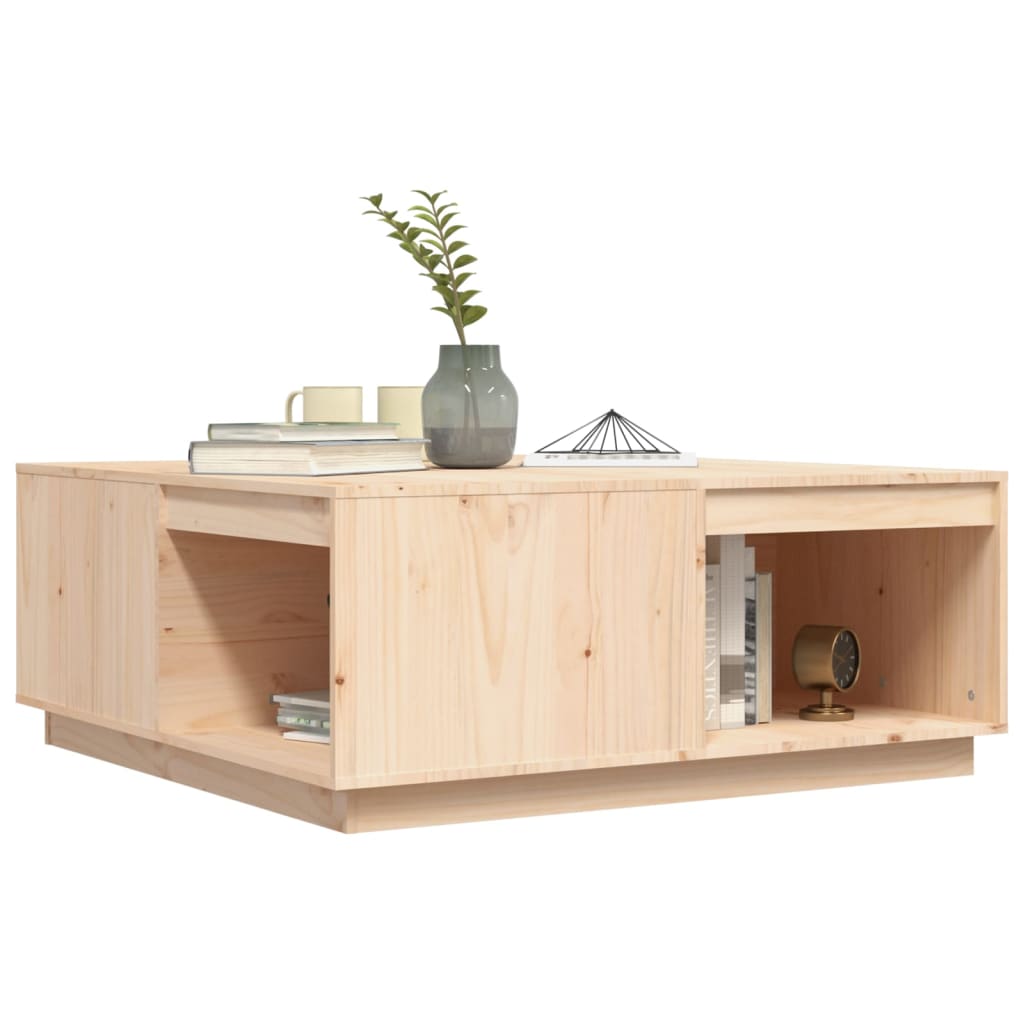 vidaXL Măsuță de cafea, 100x101x40,5 cm, lemn masiv de pin vidaXL Măsuță de cafea, 100x101x40,5 cm, lemn masiv de pin
