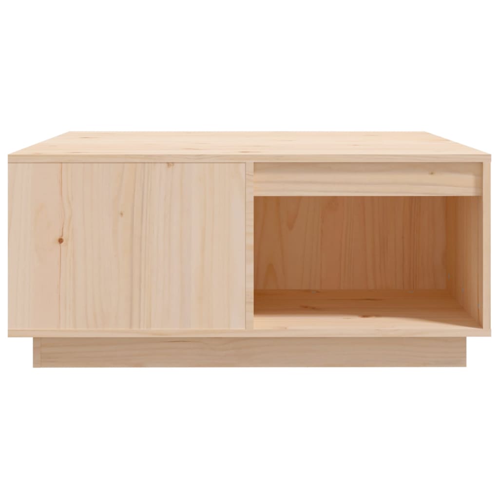 vidaXL Măsuță de cafea, 80x81x36,5 cm, lemn masiv de pin vidaXL Măsuță de cafea, 80x81x36,5 cm, lemn masiv de pin