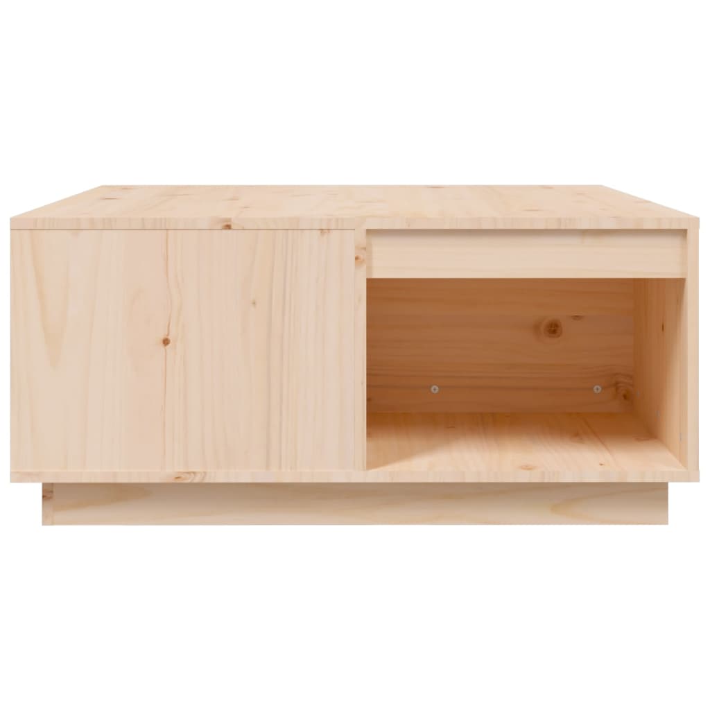 vidaXL Măsuță de cafea, 80x81x36,5 cm, lemn masiv de pin vidaXL Măsuță de cafea, 80x81x36,5 cm, lemn masiv de pin