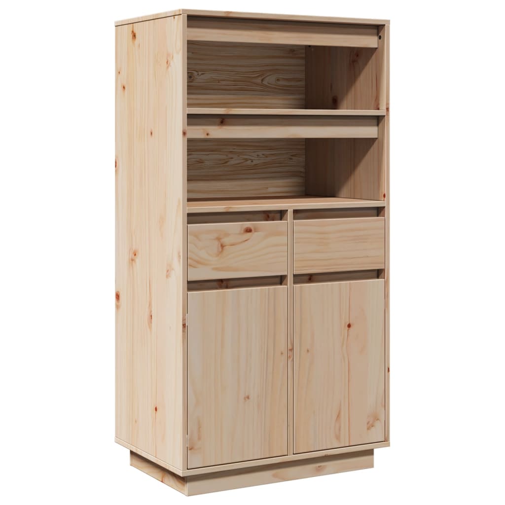 vidaXL Dulap înalt, 60x40x116,5 cm, lemn masiv de pin vidaXL Dulap înalt, 60x40x116,5 cm, lemn masiv de pin