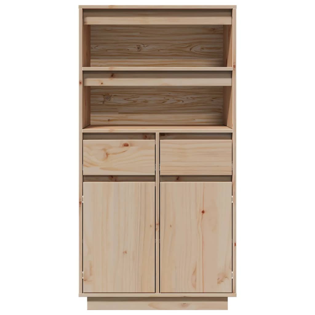 vidaXL Dulap înalt, 60x40x116,5 cm, lemn masiv de pin vidaXL Dulap înalt, 60x40x116,5 cm, lemn masiv de pin