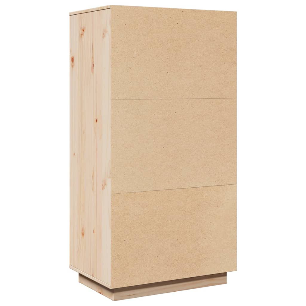 vidaXL Dulap înalt, 60x40x116,5 cm, lemn masiv de pin vidaXL Dulap înalt, 60x40x116,5 cm, lemn masiv de pin