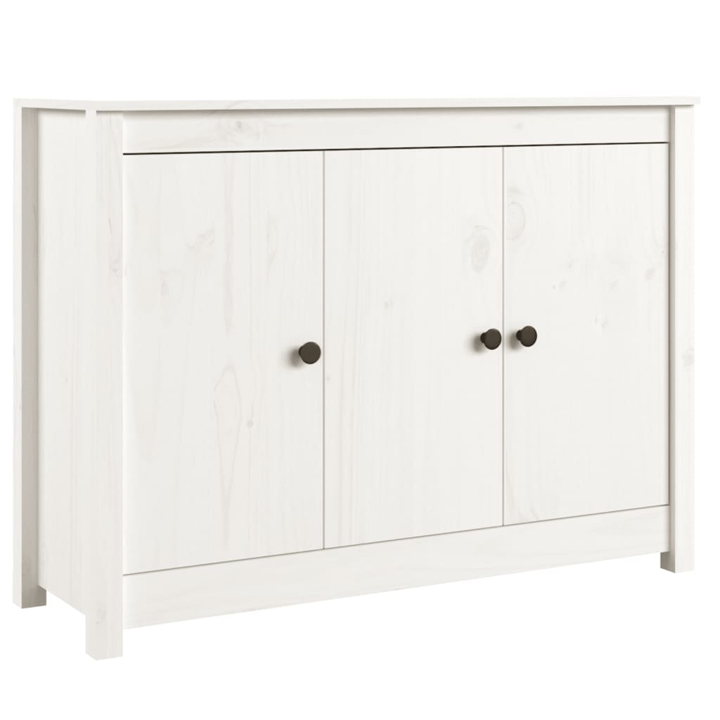 vidaXL Servantă, alb, 100x35x74 cm, lemn masiv de pin vidaXL Servantă, alb, 100x35x74 cm, lemn masiv de pin