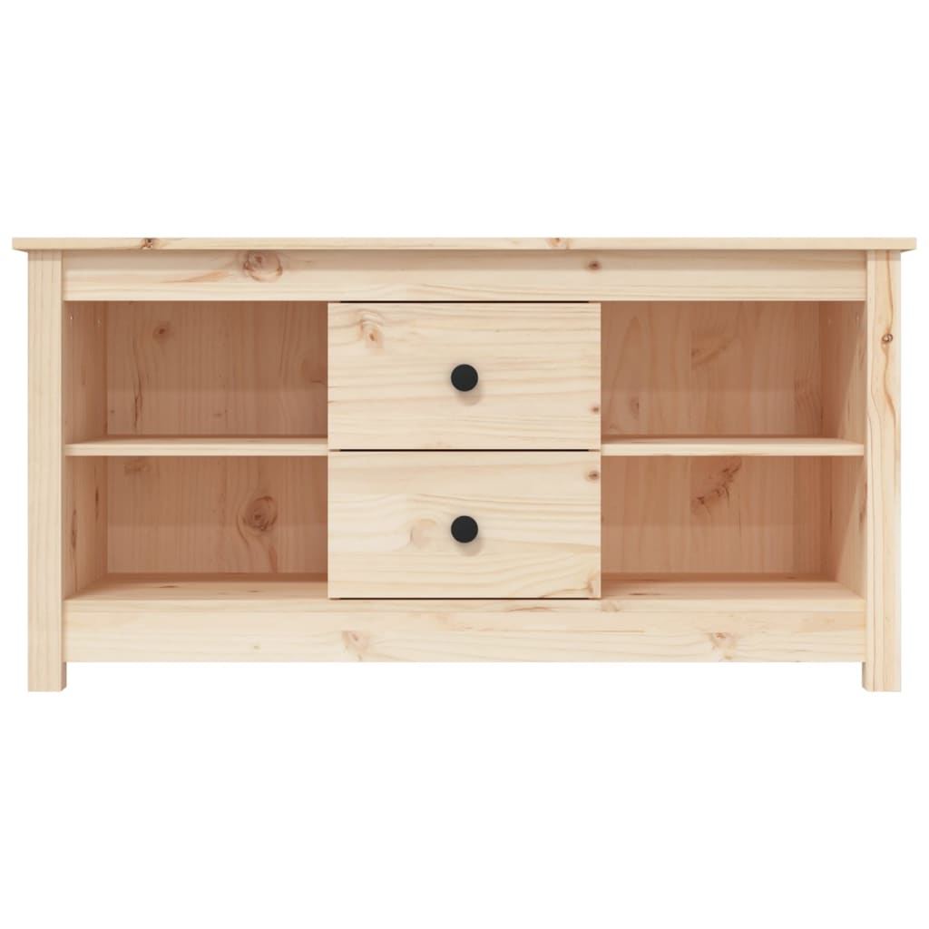 vidaXL Comodă TV, 103x36,5x52 cm, lemn masiv de pin