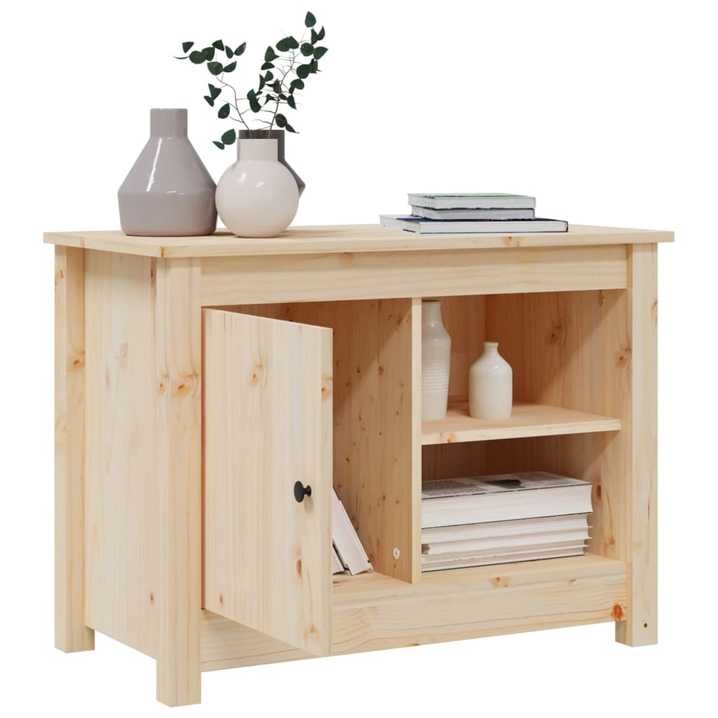 vidaXL Comodă TV, 70x36,5x52 cm, lemn masiv de pin