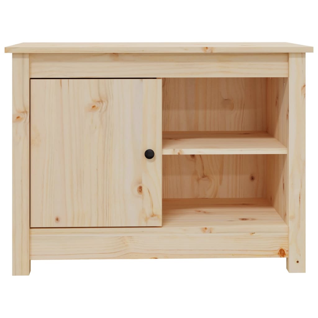 vidaXL Comodă TV, 70x36,5x52 cm, lemn masiv de pin