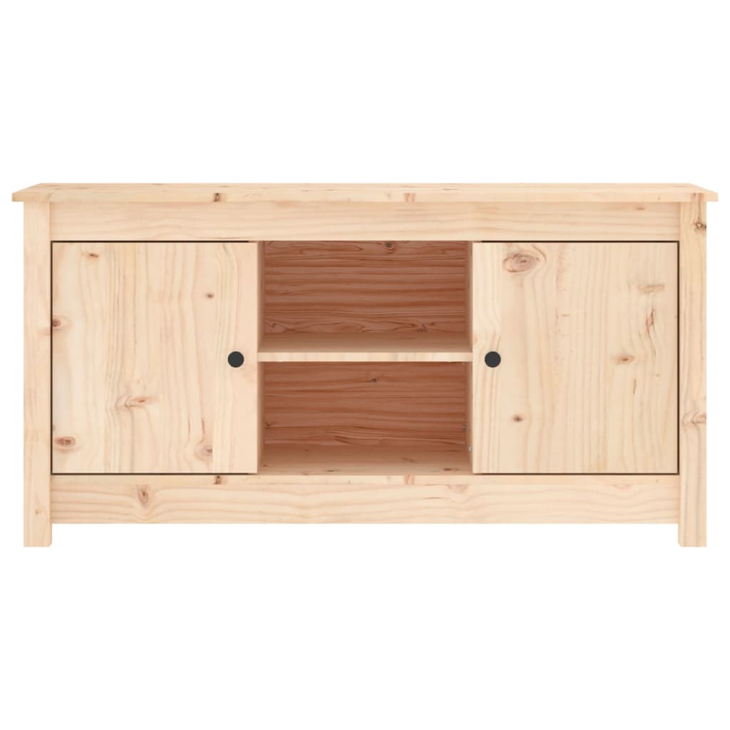 vidaXL Comodă TV, 103x36,5x52 cm, lemn masiv de pin