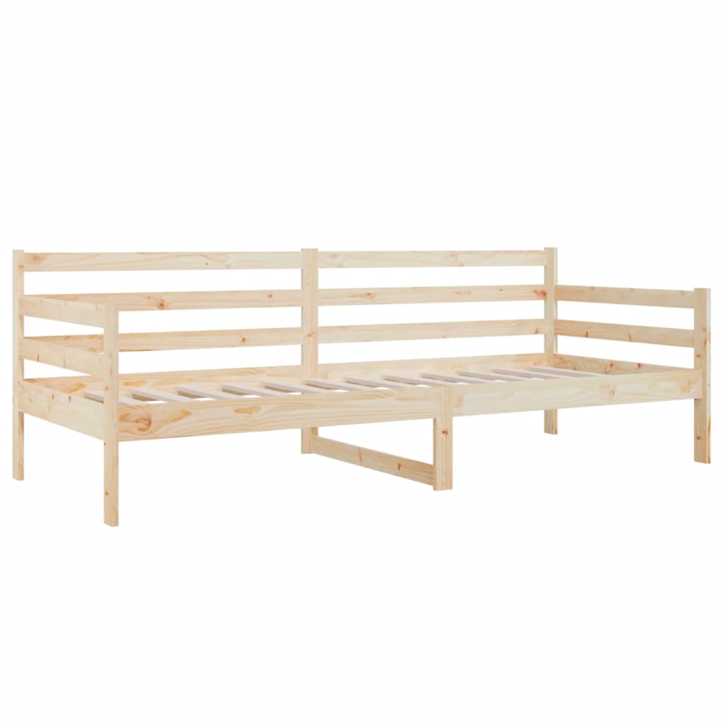vidaXL Pat de zi fără saltea, 90x190 cm, lemn masiv de pin
