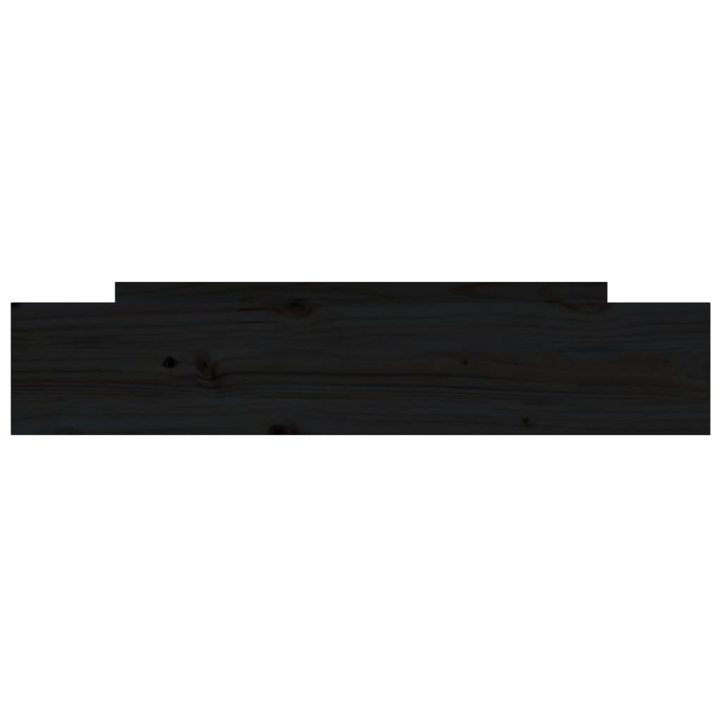 vidaXL Sertare pentru pat, 2 buc., negru, lemn masiv de pin vidaXL Sertare pentru pat, 2 buc., negru, lemn masiv de pin