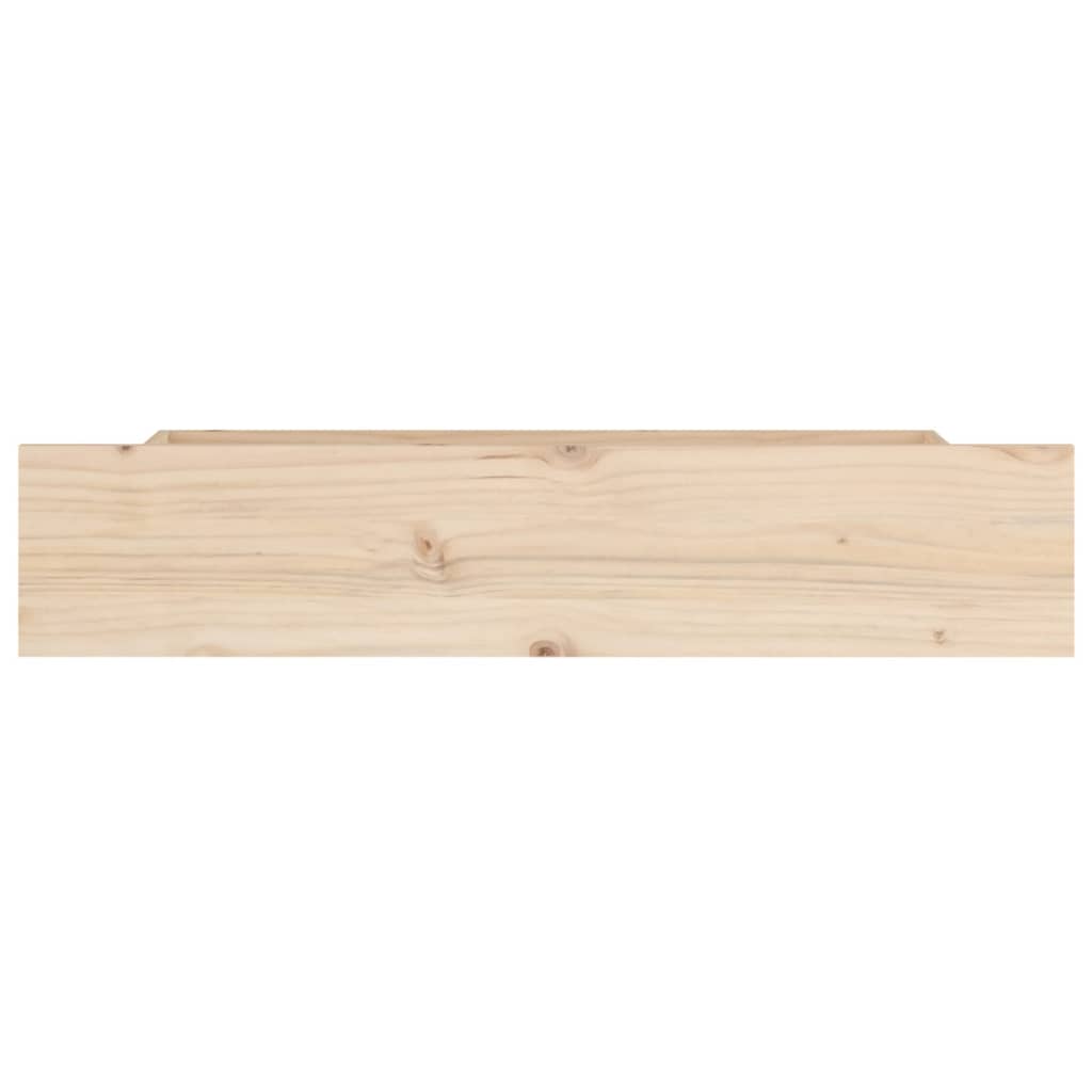 vidaXL Sertare pentru pat, 4 buc., lemn masiv de pin vidaXL Sertare pentru pat, 4 buc., lemn masiv de pin