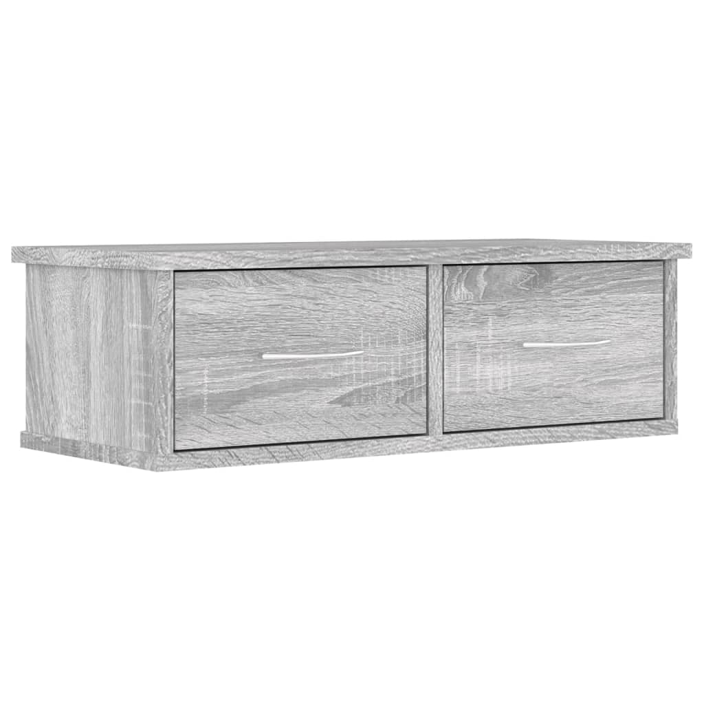 vidaXL Dulap de perete, sonoma gri, 60x26x18,5 cm, lemn prelucrat vidaXL Dulap de perete, sonoma gri, 60x26x18,5 cm, lemn prelucrat