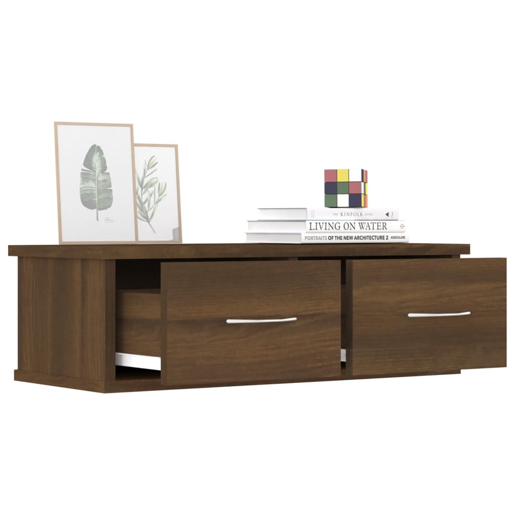 vidaXL Dulap de perete, stejar maro, 60x26x18,5 cm, lemn prelucrat vidaXL Dulap de perete, stejar maro, 60x26x18,5 cm, lemn prelucrat