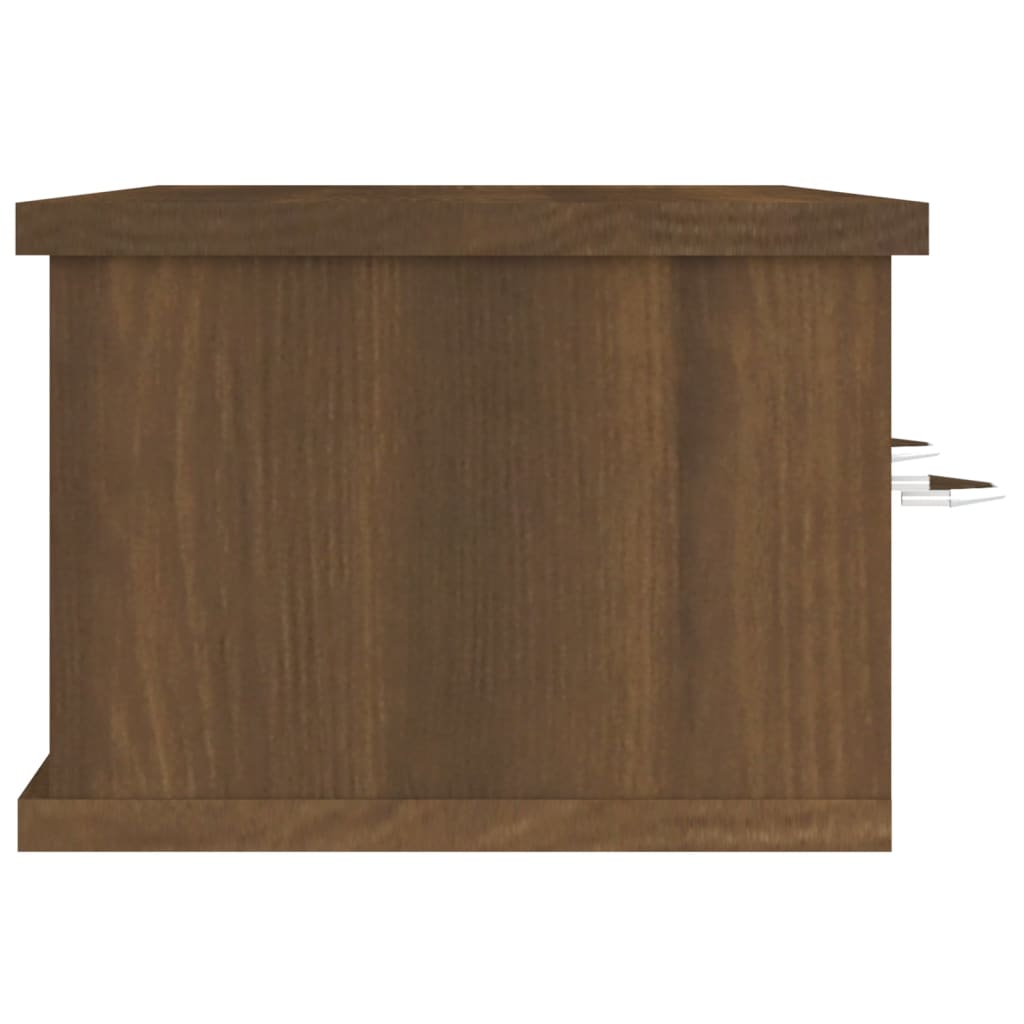 vidaXL Dulap de perete, stejar maro, 88x26x18,5 cm, lemn prelucrat vidaXL Dulap de perete, stejar maro, 88x26x18,5 cm, lemn prelucrat