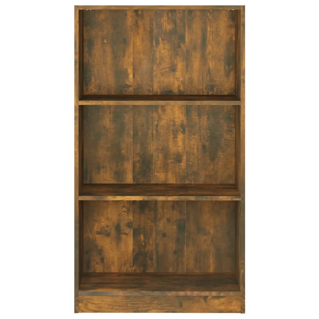 vidaXL Bibliotecă, stejar fumuriu, 60x24x109 cm, lemn prelucrat vidaXL Bibliotecă, stejar fumuriu, 60x24x109 cm, lemn prelucrat