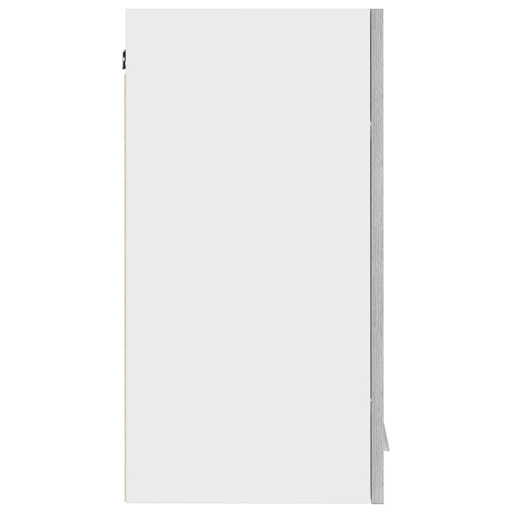 vidaXL Dulap suspendat “Lyon”, gri sonoma, 60x31x60 cm, lemn prelucrat vidaXL Dulap suspendat “Lyon”, gri sonoma, 60x31x60 cm, lemn prelucrat