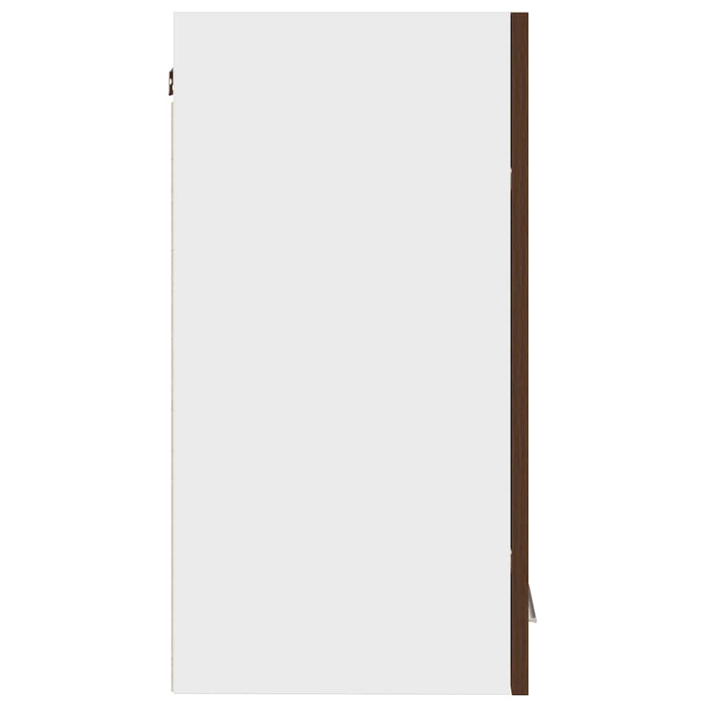 vidaXL Dulap suspendat “Lyon”, stejar maro, 60x31x60 cm