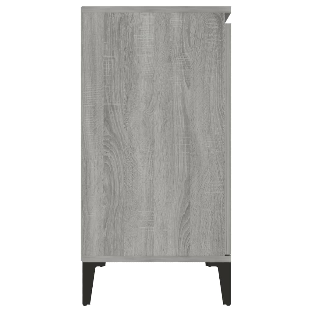 vidaXL Servantă, gri sonoma, 102x35x70 cm, lemn prelucrat vidaXL Servantă, gri sonoma, 102x35x70 cm, lemn prelucrat