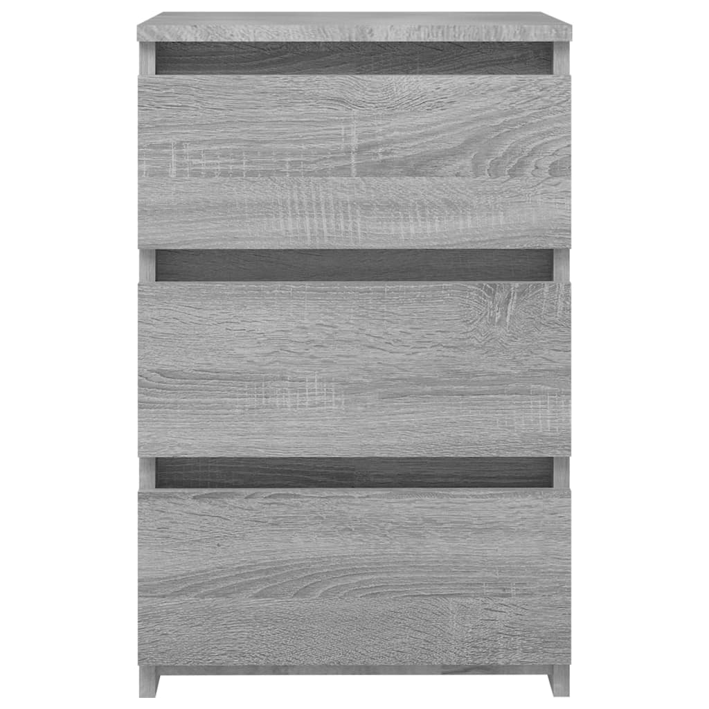 vidaXL Noptiere, 2 buc., gri sonoma, 40x35x62,5 cm, lemn prelucrat vidaXL Noptiere, 2 buc., gri sonoma, 40x35x62,5 cm, lemn prelucrat