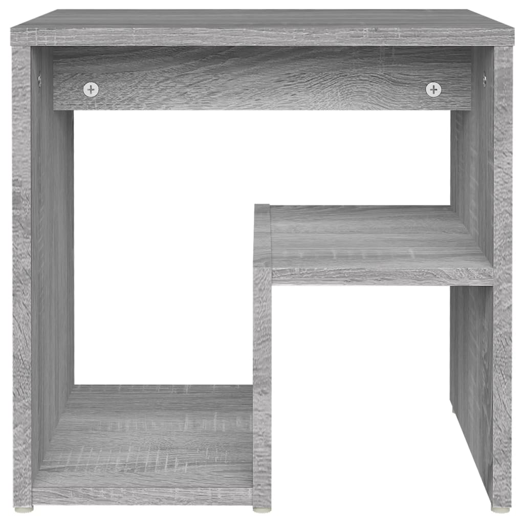 vidaXL Noptiere, 2 buc., gri sonoma, 40x30x40 cm, lemn prelucrat vidaXL Noptiere, 2 buc., gri sonoma, 40x30x40 cm, lemn prelucrat