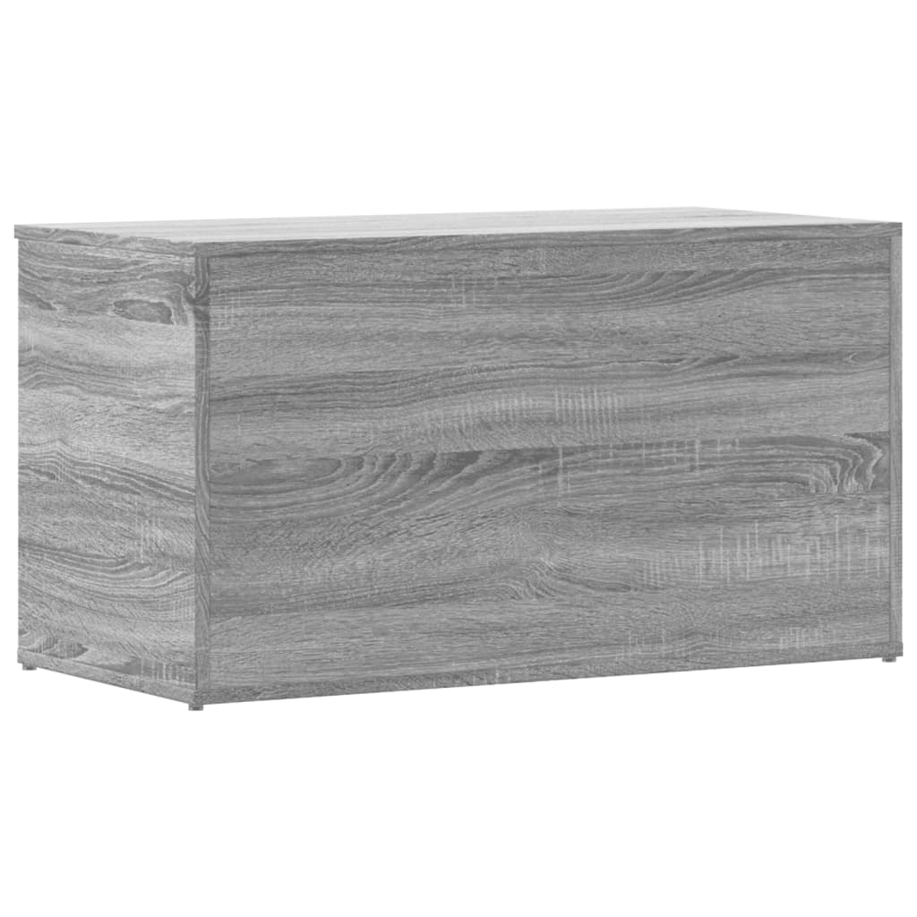 vidaXL Cufăr de depozitare, gri sonoma, 84x42x46 cm, lemn compozit vidaXL Cufăr de depozitare, gri sonoma, 84x42x46 cm, lemn compozit