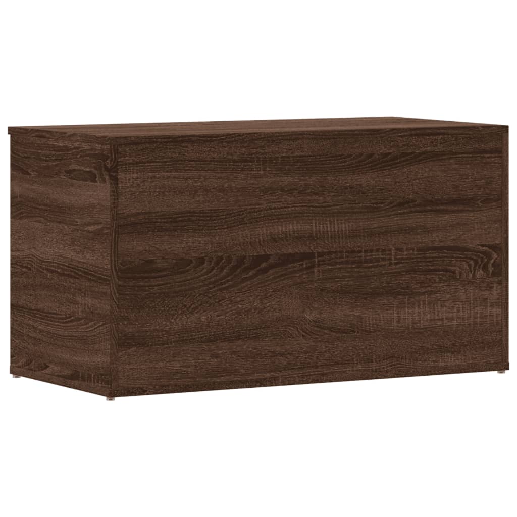 vidaXL Cufăr de depozitare, stejar maro, 84x42x46 cm, lemn compozit