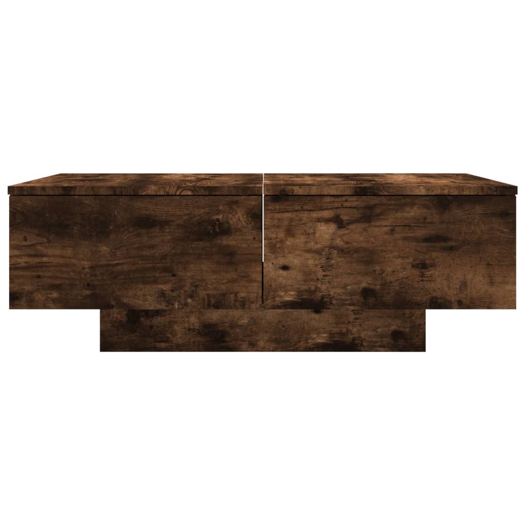 vidaXL Măsuță de cafea, stejar fumuriu, 90x60x31 cm, lemn prelucrat vidaXL Măsuță de cafea, stejar fumuriu, 90x60x31 cm, lemn prelucrat