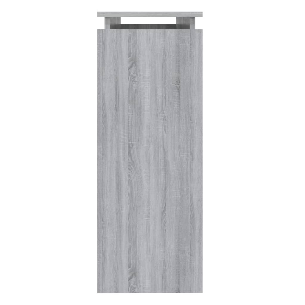 vidaXL Măsuță consolă, gri sonoma, 102x30x80 cm, lemn prelucrat vidaXL Măsuță consolă, gri sonoma, 102x30x80 cm, lemn prelucrat