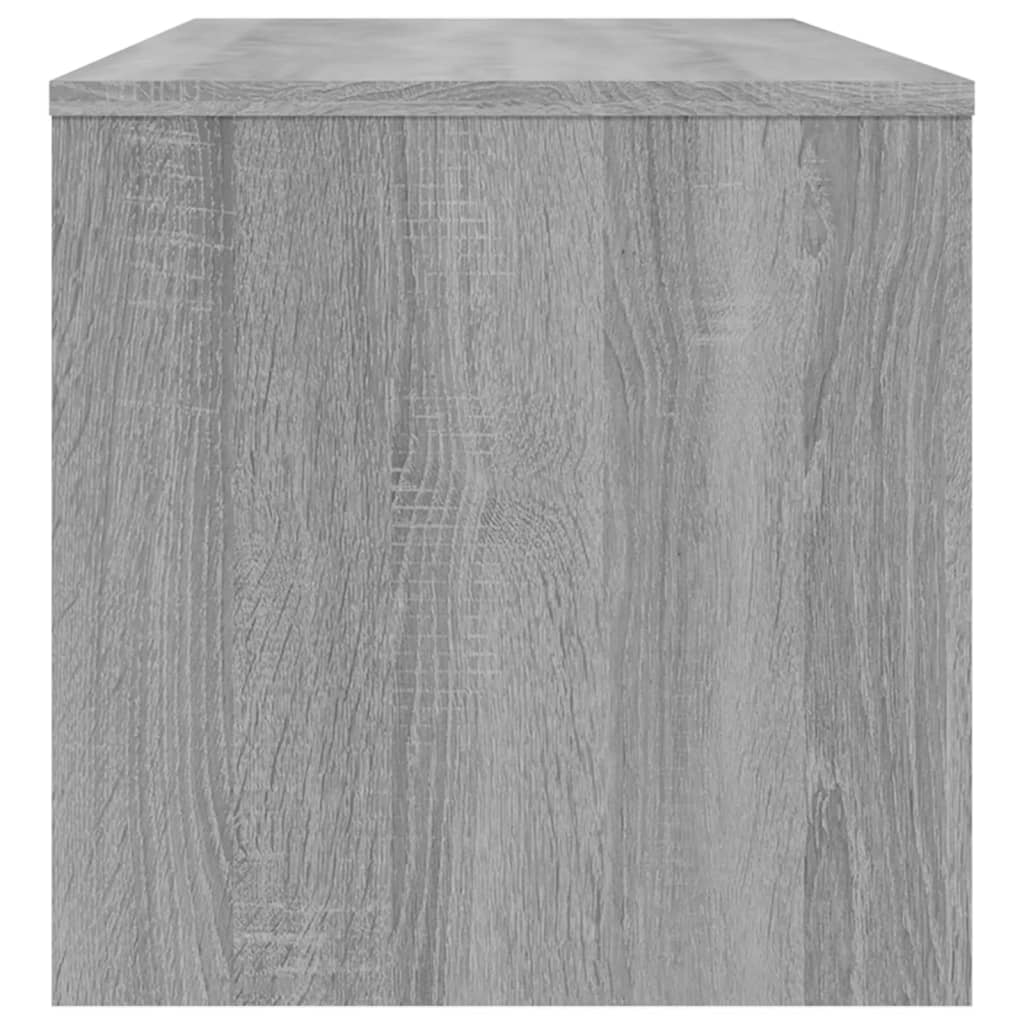 vidaXL Comodă TV, gri sonoma, 100x40x40 cm, lemn compozit vidaXL Comodă TV, gri sonoma, 100x40x40 cm, lemn compozit