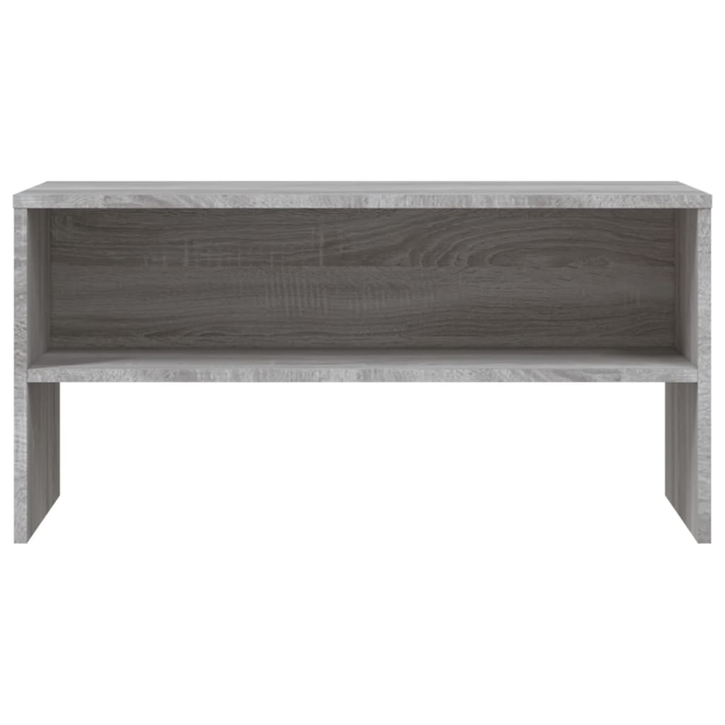 vidaXL Comodă TV, gri sonoma, 80x40x40 cm, lemn prelucrat vidaXL Comodă TV, gri sonoma, 80x40x40 cm, lemn prelucrat
